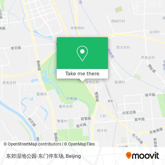 东郊湿地公园-东门停车场 map