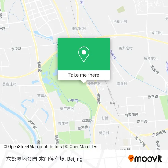 东郊湿地公园-东门停车场 map