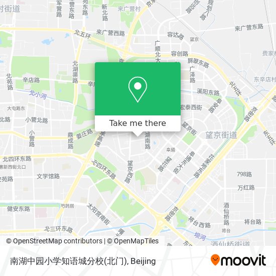 南湖中园小学知语城分校(北门) map