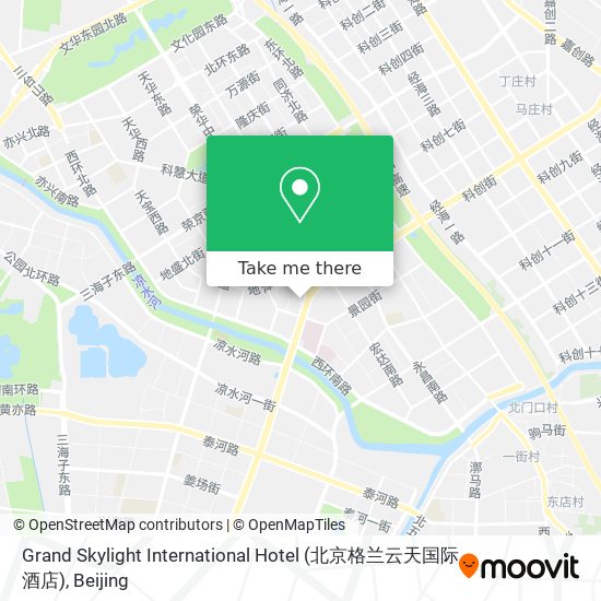 Grand Skylight International Hotel (北京格兰云天国际酒店) map