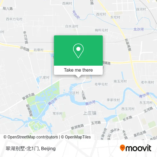 翠湖别墅-北1门 map