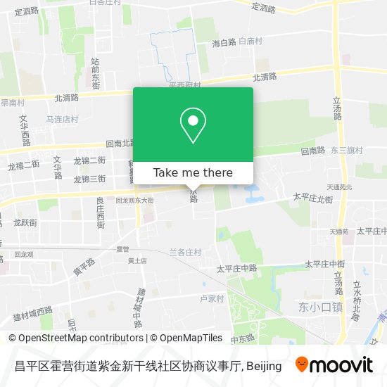 昌平区霍营街道紫金新干线社区协商议事厅 map