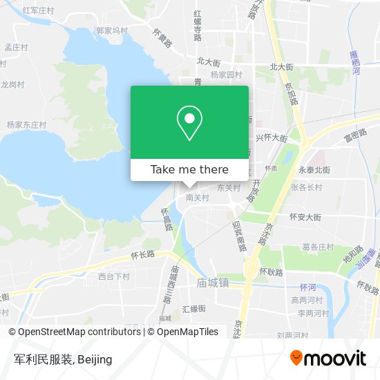 军利民服装 map