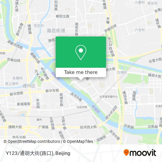 Y123/通胡大街(路口) map