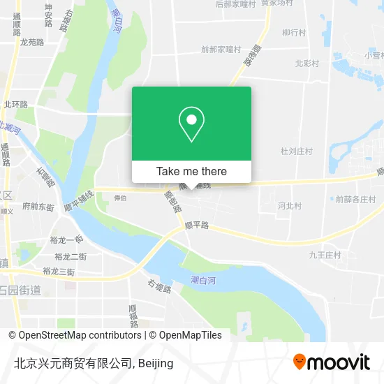 北京兴元商贸有限公司 map