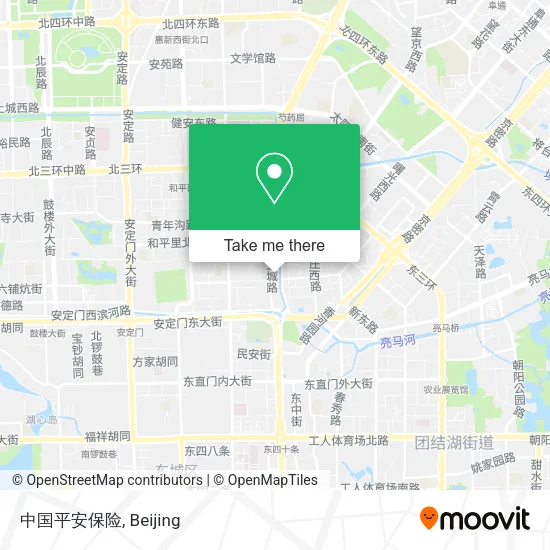 中国平安保险 map