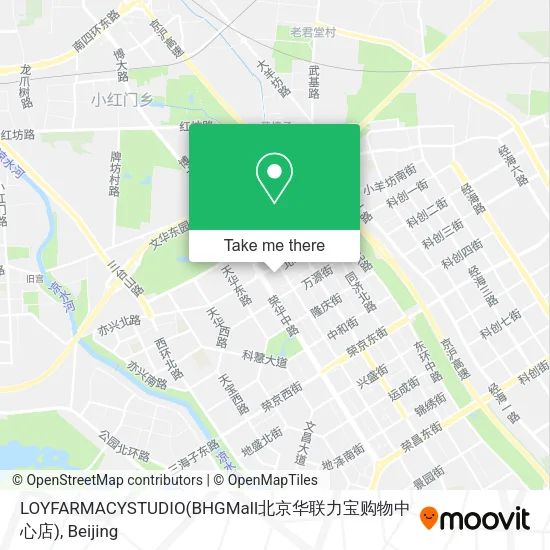 LOYFARMACYSTUDIO(BHGMall北京华联力宝购物中心店) map
