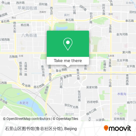 石景山区图书馆(鲁谷社区分馆) map