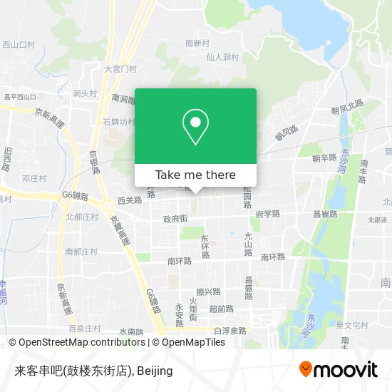来客串吧(鼓楼东街店) map