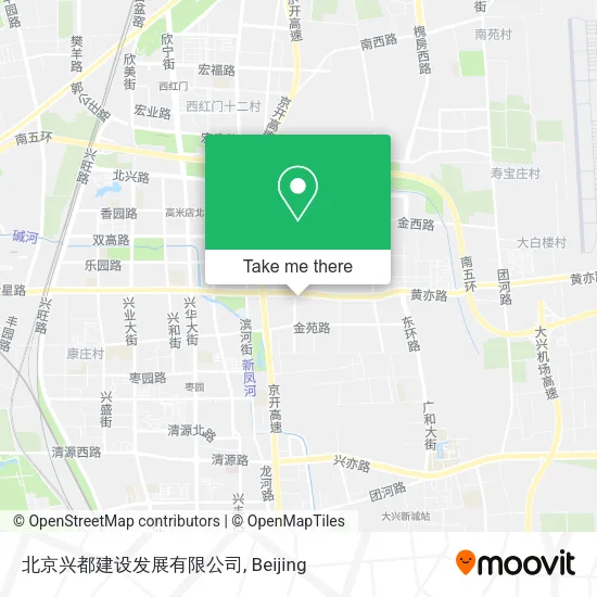 北京兴都建设发展有限公司 map