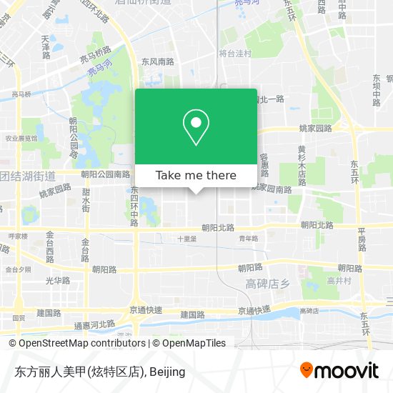 东方丽人美甲(炫特区店) map