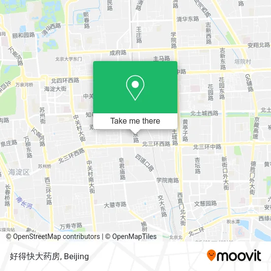好得快大药房 map
