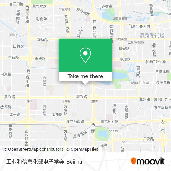 工业和信息化部电子学会 map