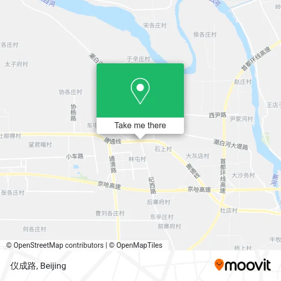 仪成路 map