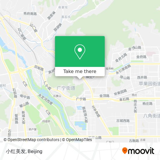 小红美发 map