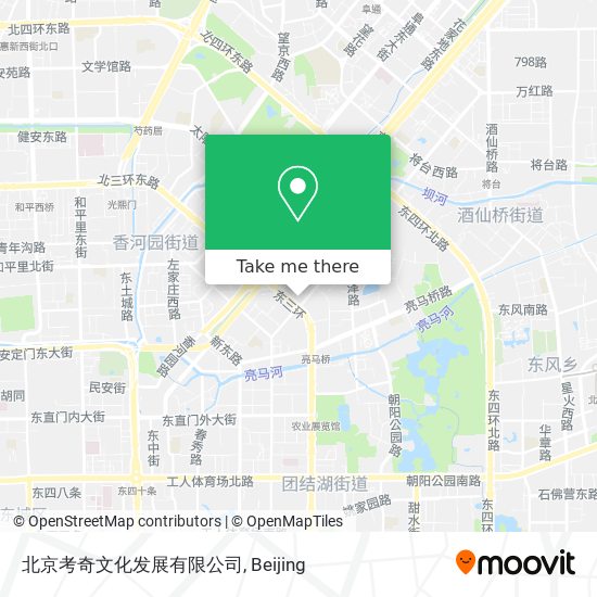 北京考奇文化发展有限公司 map