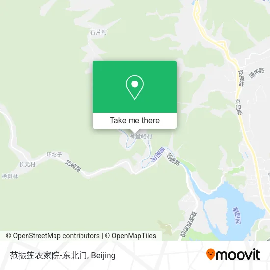 范振莲农家院-东北门 map