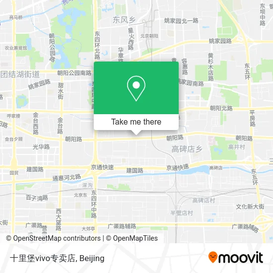 十里堡vivo专卖店 map