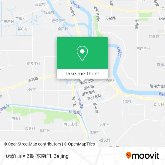 绿荫西区2期-东南门 map