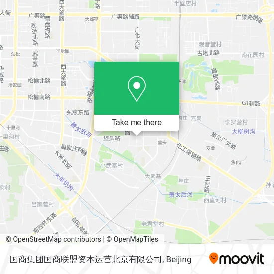 国商集团国商联盟资本运营北京有限公司 map