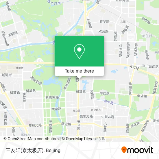 三友轩(京太极店) map
