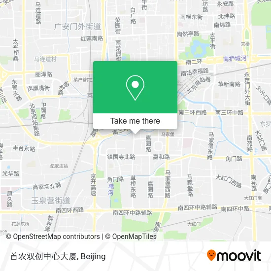 首农双创中心大厦 map
