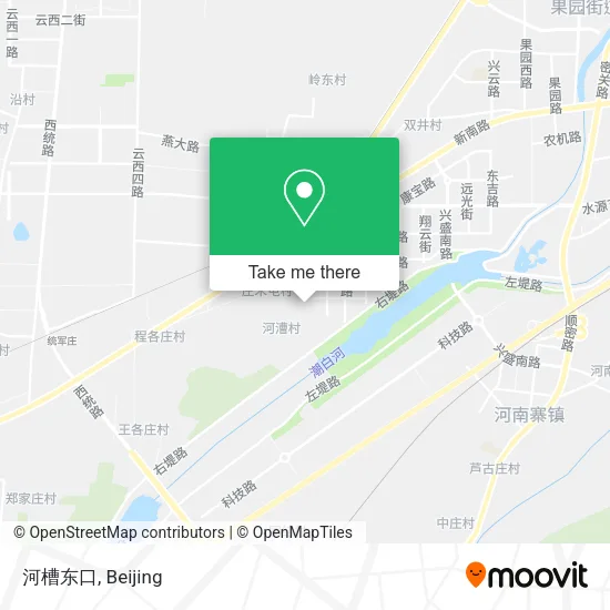 河槽东口 map