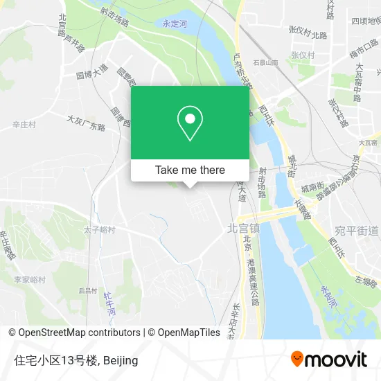住宅小区13号楼 map