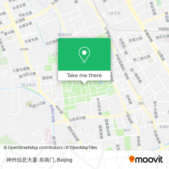 神州信息大厦-东南门 map