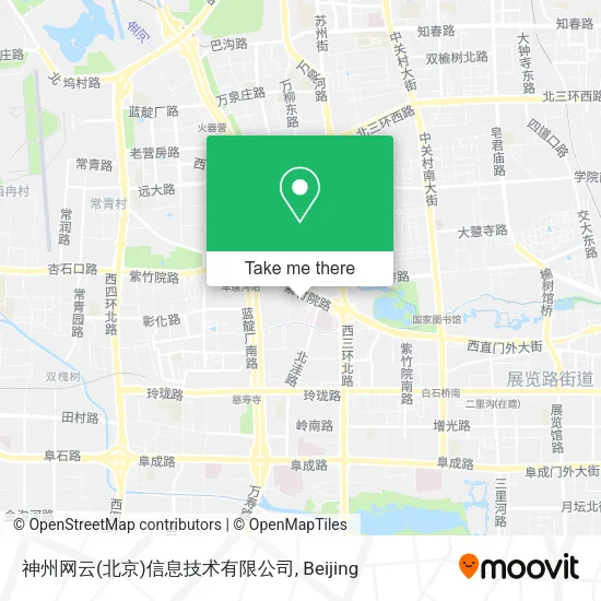 神州网云(北京)信息技术有限公司 map