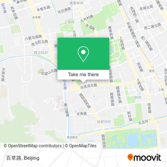 百草路 map