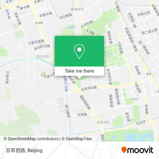 百草西路 map