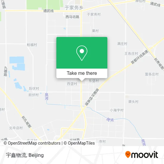宇鑫物流 map