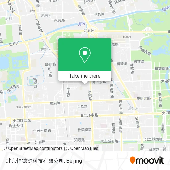 北京恒德源科技有限公司 map