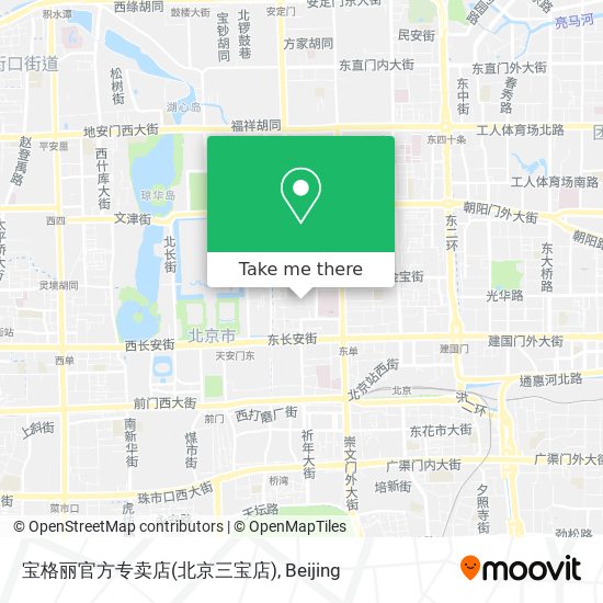 宝格丽官方专卖店(北京三宝店) map