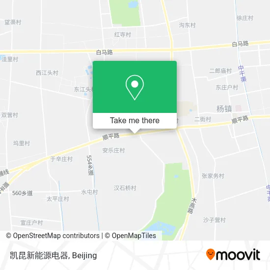 凯昆新能源电器 map