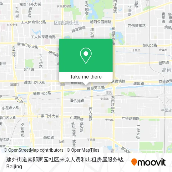 建外街道南郎家园社区来京人员和出租房屋服务站 map