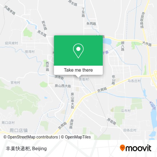 丰巢快递柜 map