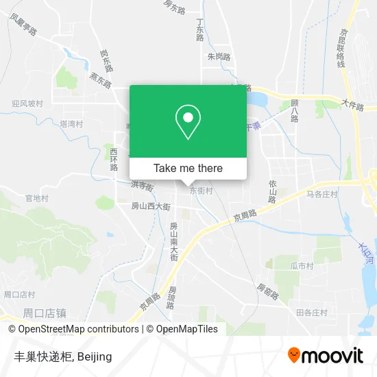 丰巢快递柜 map