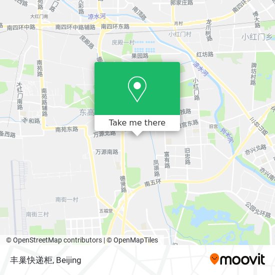 丰巢快递柜 map