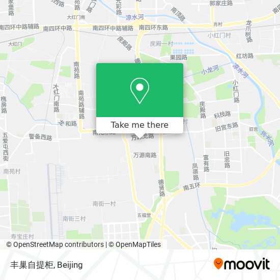 丰巢自提柜 map