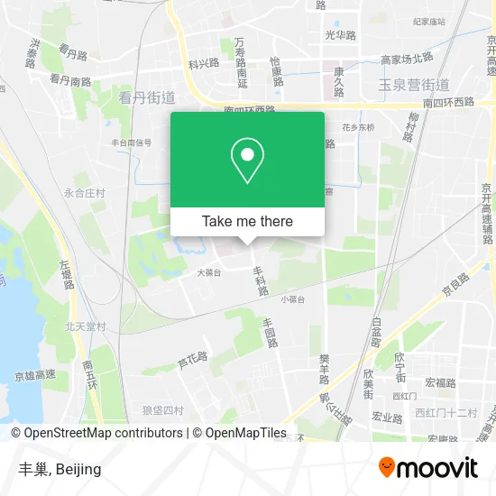 丰巢 map