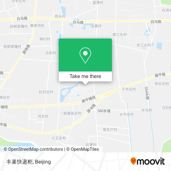 丰巢快递柜 map