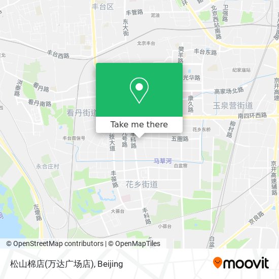 松山棉店(万达广场店) map