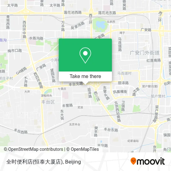全时便利店(恒泰大厦店) map