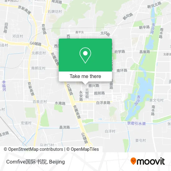 Comfive国际书院 map