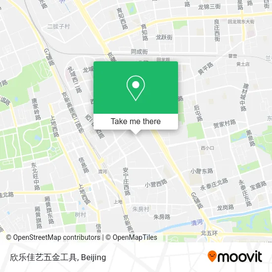 欣乐佳艺五金工具 map