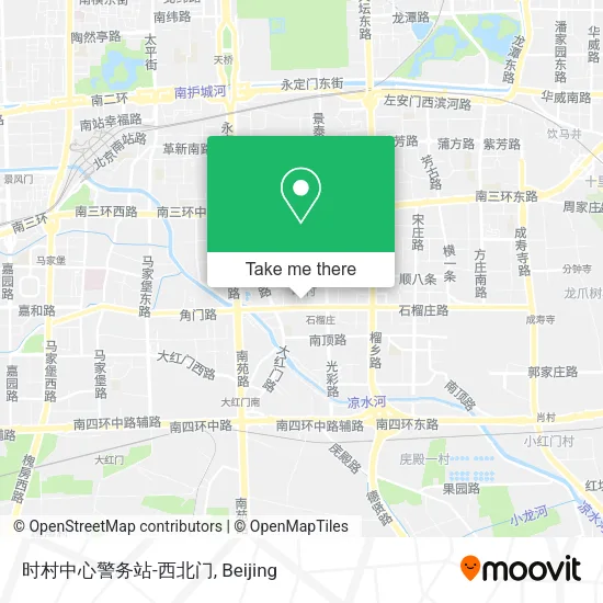 时村中心警务站-西北门 map