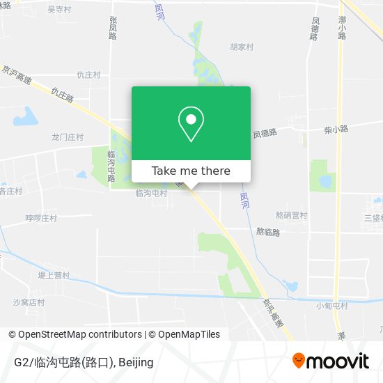 G2/临沟屯路(路口) map