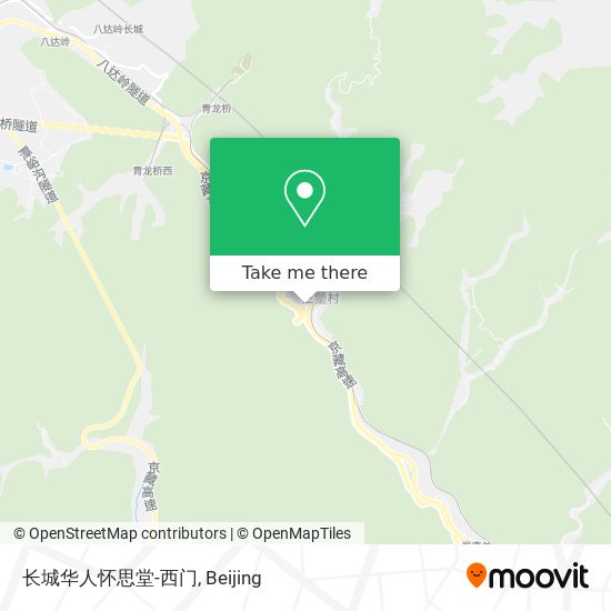 长城华人怀思堂-西门 map